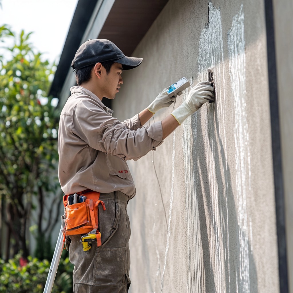 广州黄埔外墙瓷砖防水补漏工程方法彻底解决外墙瓷砖漏水怎么办