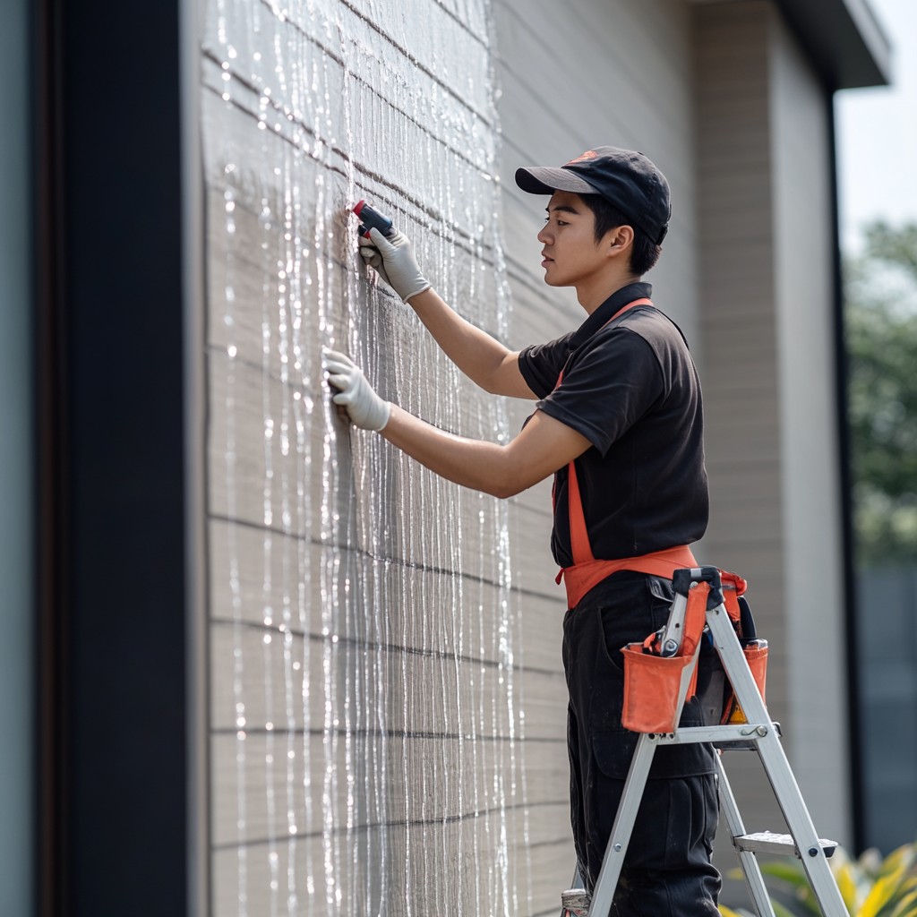 工厂墙面漏水怎么办？广州市越秀工厂墙面免砸砖防水堵漏方法给你满意答案